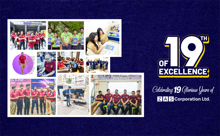 ZAS Corporation Celebrates 19th Anniversary with Team Participation