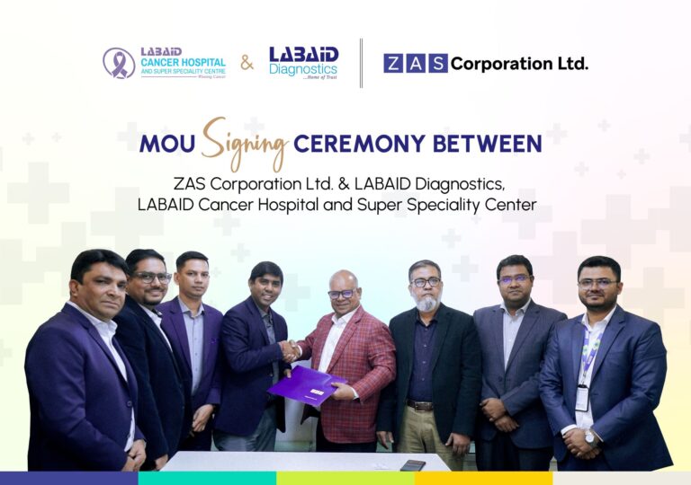 ZAS Corporation Ltd. Partners with LABAID Diagnostics and LABAID Cancer Hospital for Employee Healthcare